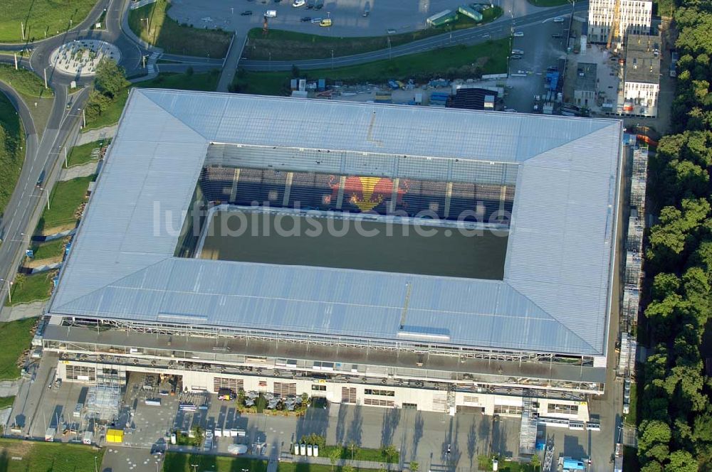 Salzburg aus der Vogelperspektive: Blick auf das EM Stadion Wals-Siezenheim (Red Bull Arena) in Salzburg