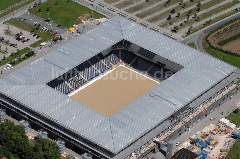 Salzburg von oben - Blick auf das EM Stadion Wals-Siezenheim (Red Bull Arena) in Salzburg