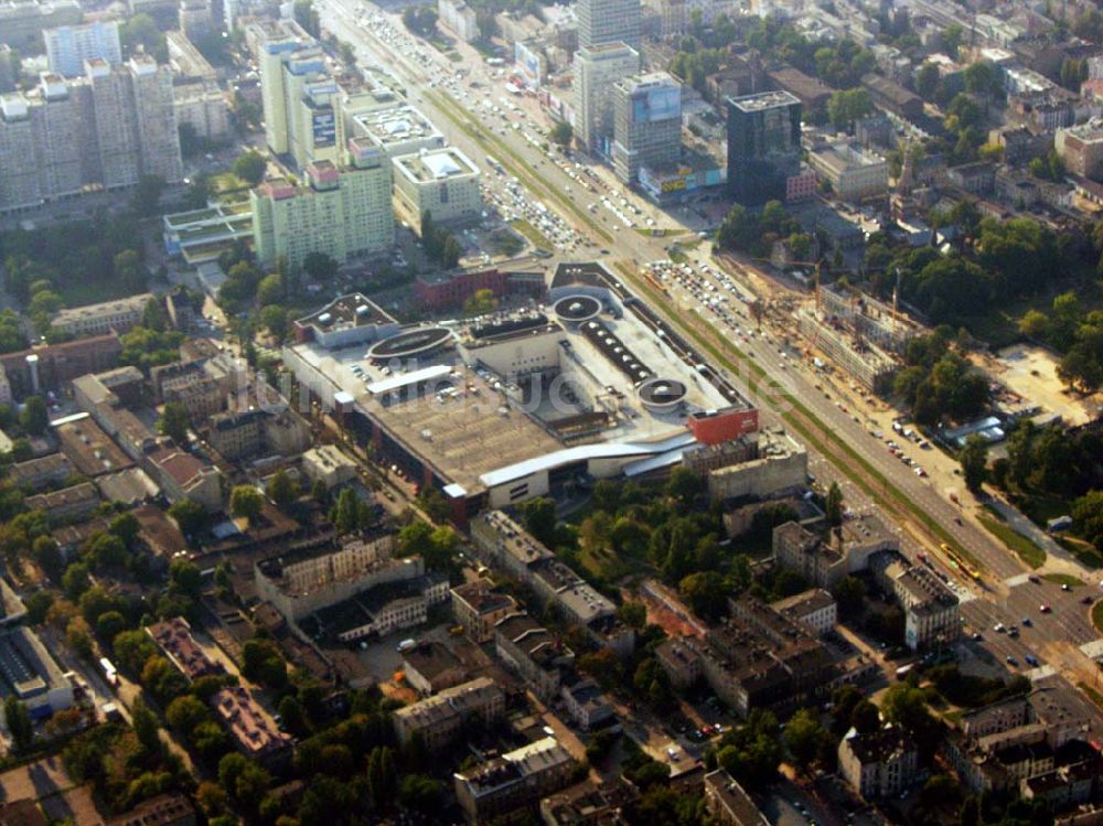 Lodz aus der Vogelperspektive: Blick auf die Stadt Lodz