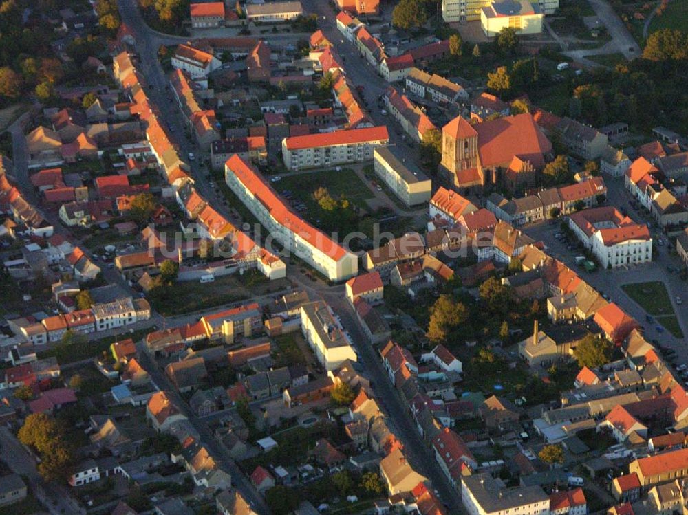 Preetz von oben - Blick auf die Stadt Preetz