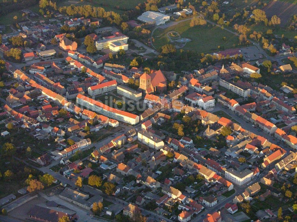 Preetz aus der Vogelperspektive: Blick auf die Stadt Preetz