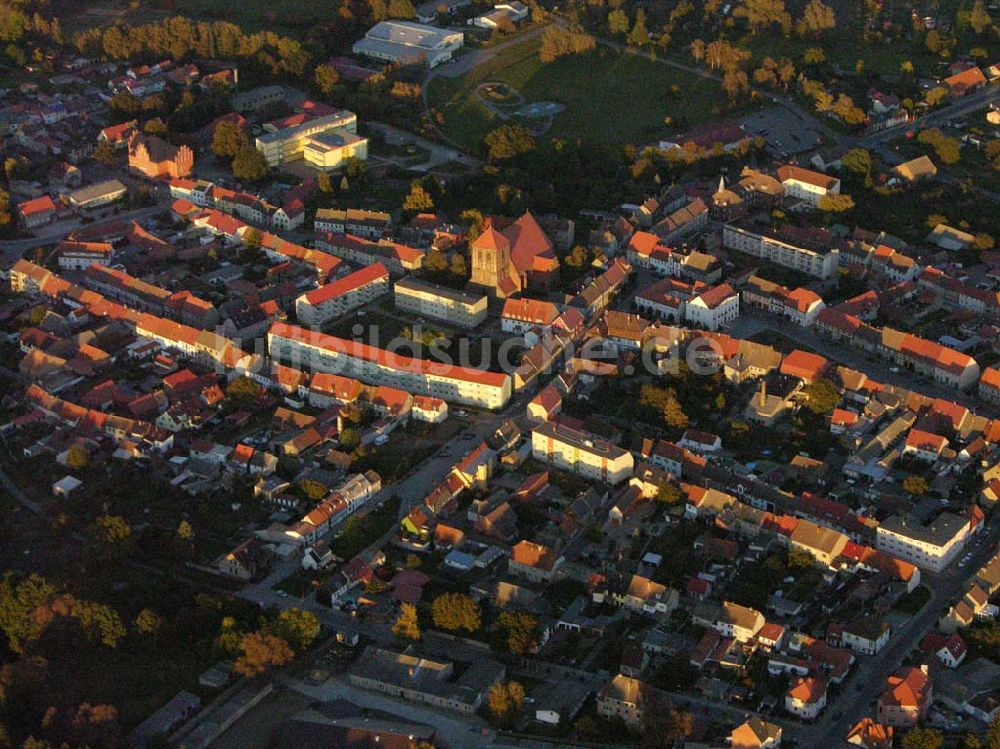 Luftbild Preetz - Blick auf die Stadt Preetz