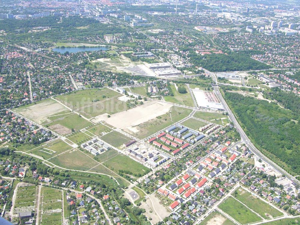 Luftaufnahme Berlin - Blick auf das Stadtentwicklungsgebiet Biesdorf-Süd