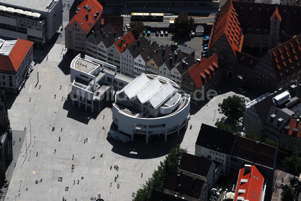 Luftbild Ulm - Blick auf das Stadthaus Ulm