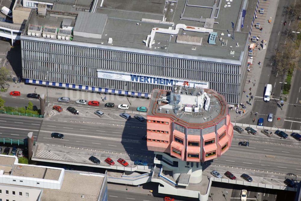 Luftaufnahme Berlin Steglitz - Blick auf den Steglitzer Kreisel