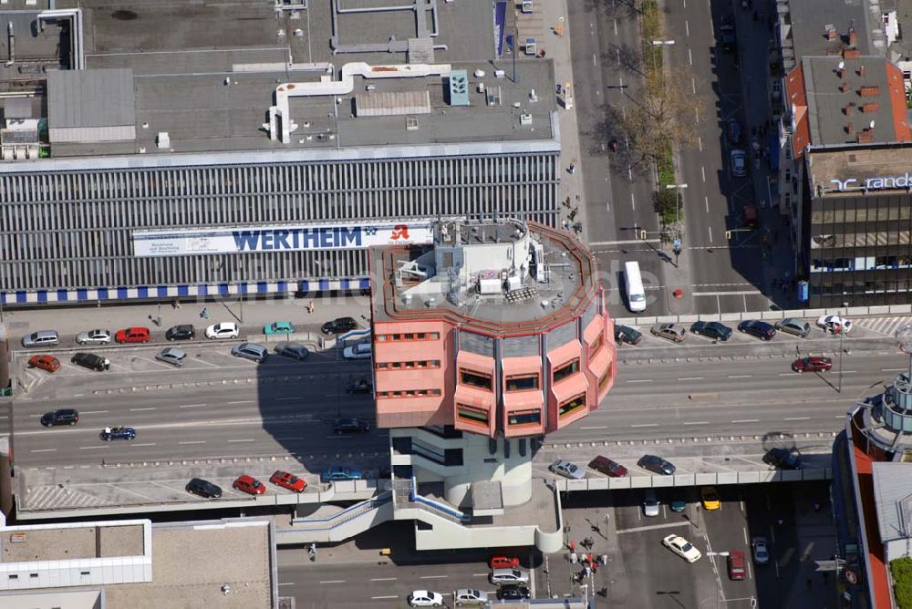 Berlin Steglitz aus der Vogelperspektive: Blick auf den Steglitzer Kreisel