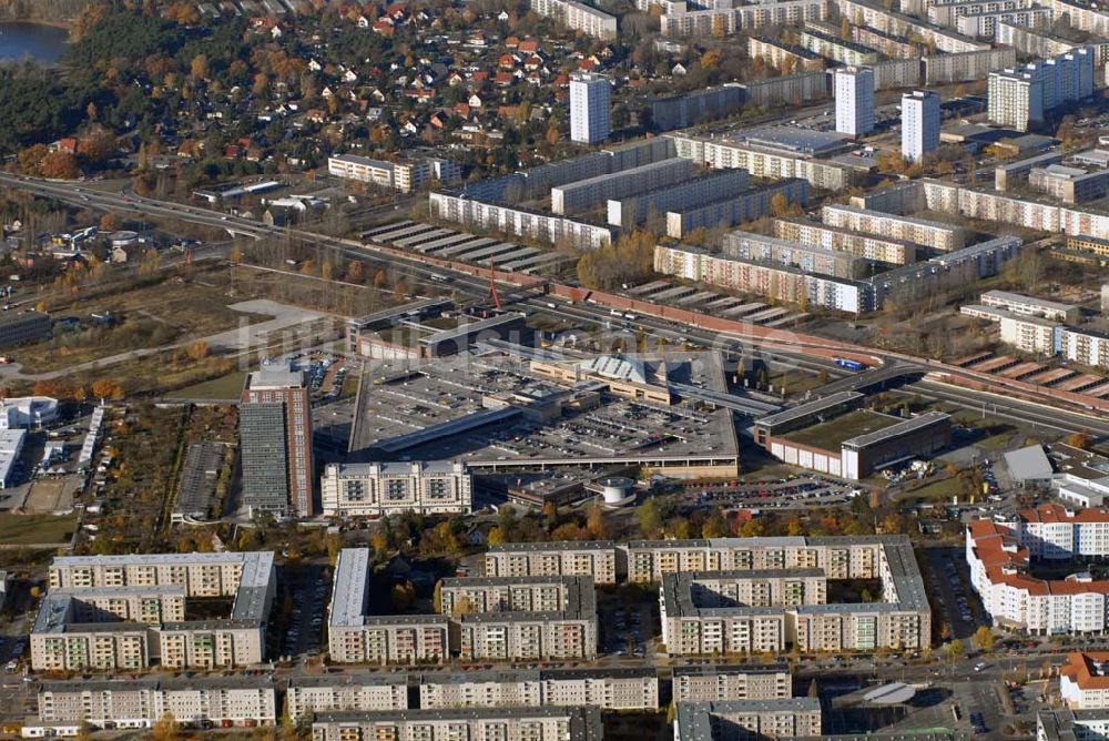 Potsdam von oben - Blick auf das Sterncenter in Potsdam-Drewitz Stern-Center