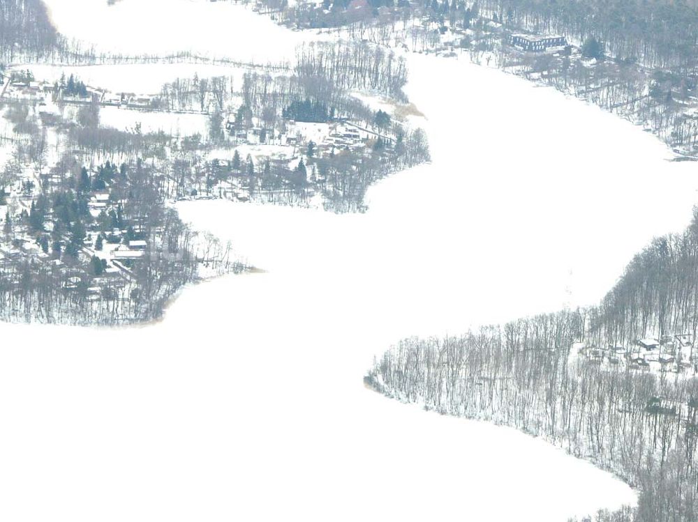 Luftbild Postbruch - Blick auf den Tegler See (kleiner Ausschnitt)