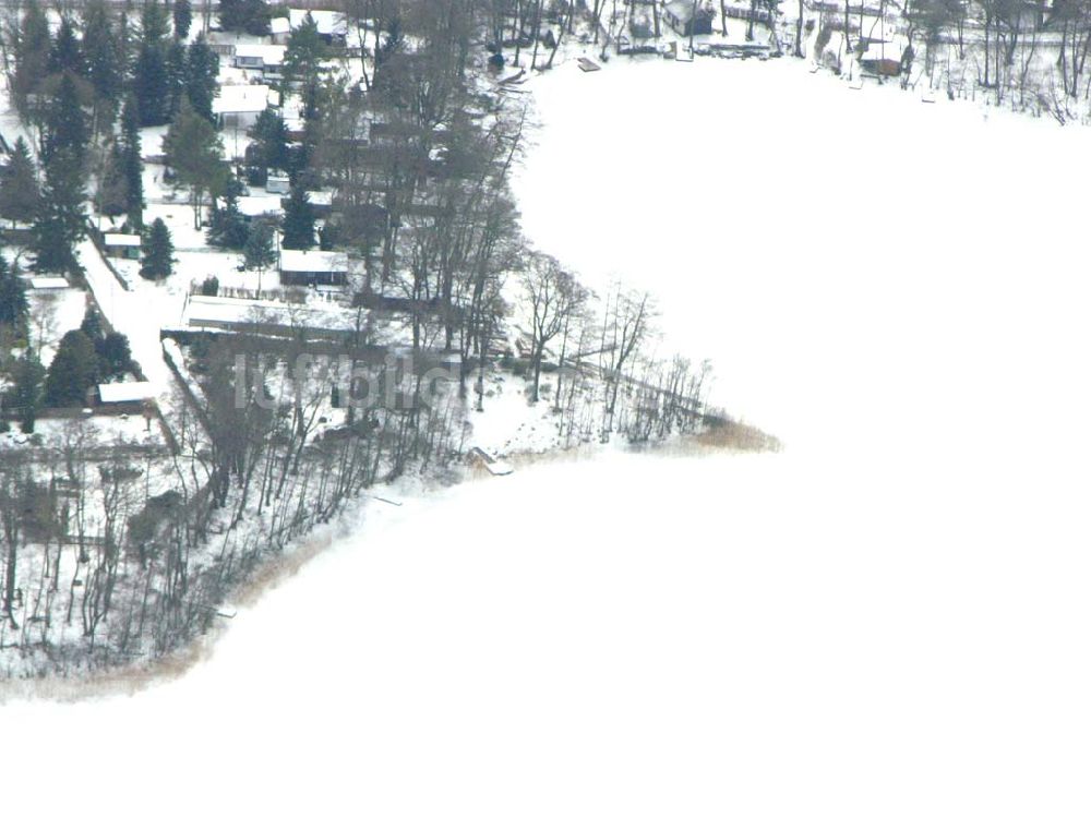 Postbruch von oben - Blick auf den Tegler See (kleiner Ausschnitt)