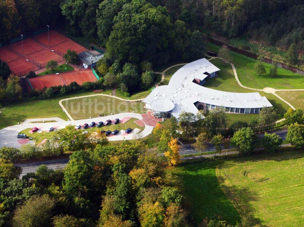 Wusterhausen aus der Vogelperspektive: Blick auf den Tennisclub Wusterhausen