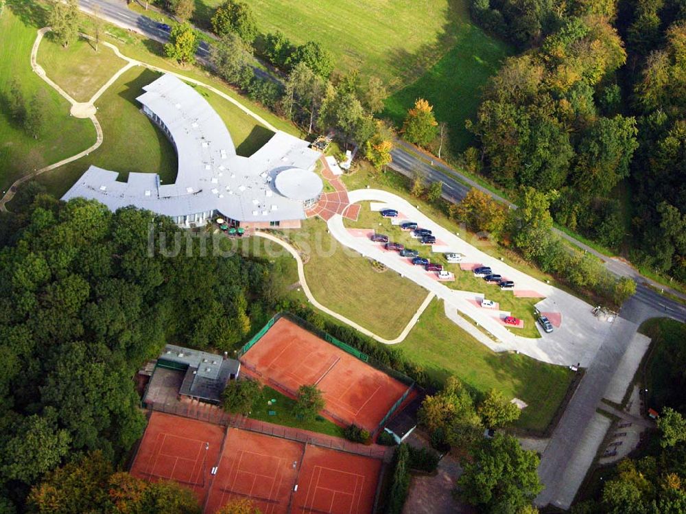 Luftbild Wusterhausen - Blick auf den Tennisclub Wusterhausen