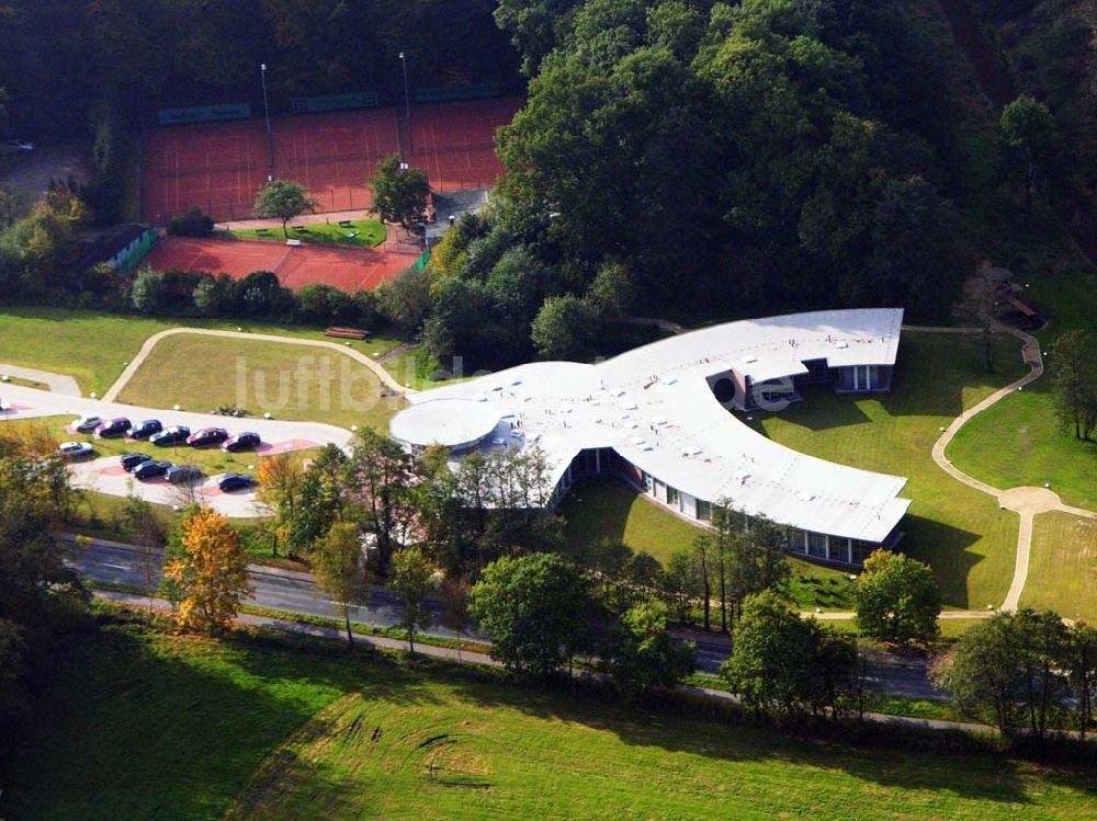 Luftaufnahme Wusterhausen - Blick auf den Tennisclub Wusterhausen