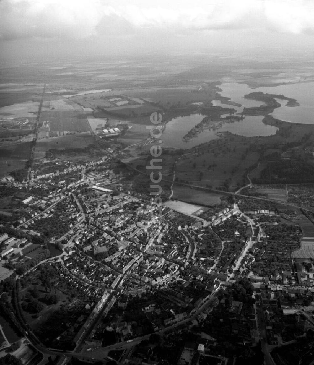 Luftbild Teterow - Blick auf Teterow