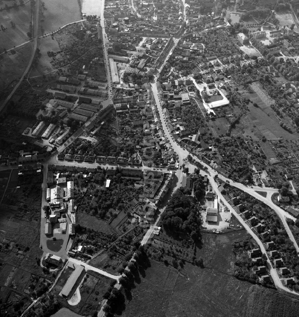 Luftaufnahme Teterow - Blick auf Teterow