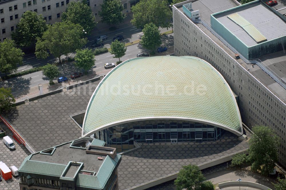 Dortmund aus der Vogelperspektive: Blick auf das Theater Dortmund