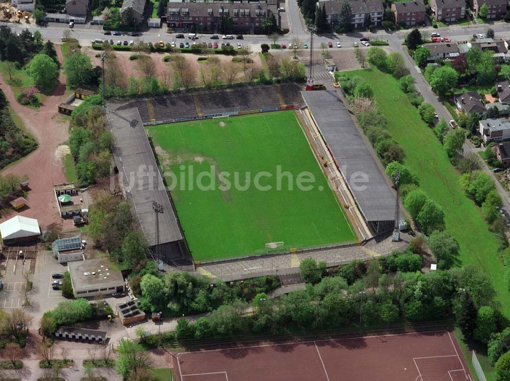 Luftaufnahme Aachen - Blick auf das Tivoli - Stadion in Aachen