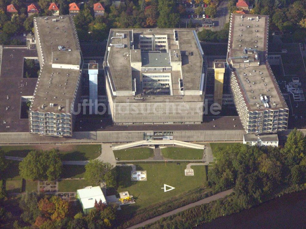 Berlin-Steglitz von oben - Blick auf das Universitätsklinikum Benjamin Franklin in Berlin-Steglitz