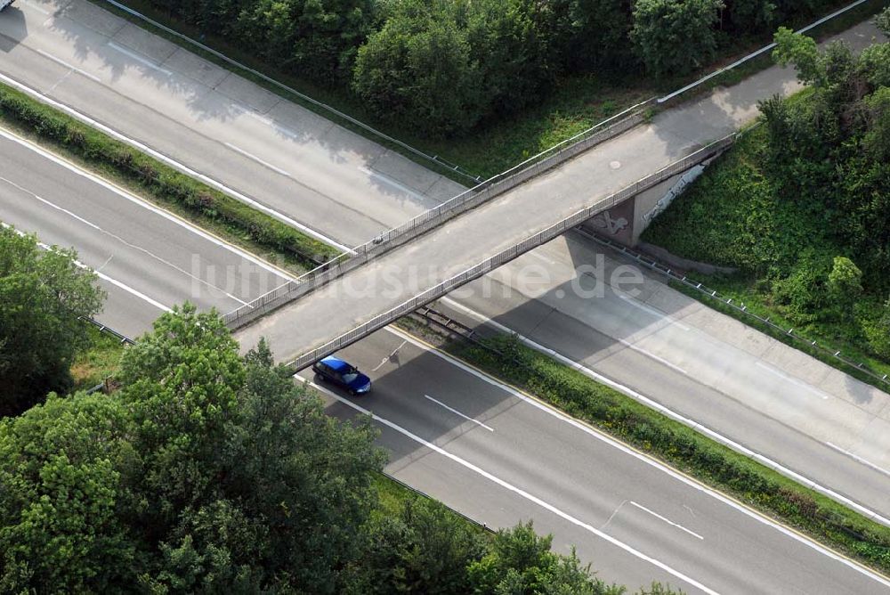 Luftbild Baden-Baden - Blick auf den Verlauf der BAB A5 zwischen dem AA Offenburg nordwärts bis zum AA Baden-Baden