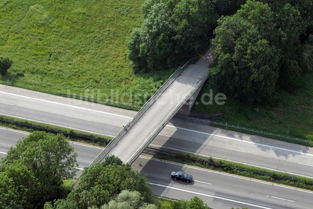 Luftaufnahme Baden-Baden - Blick auf den Verlauf der BAB A5 zwischen dem AA Offenburg nordwärts bis zum AA Baden-Baden