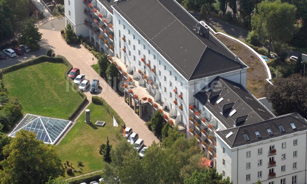 Friedrichroda aus der Vogelperspektive: Blick auf das vier Sterne RAMADA Hotel in Friedrichroda