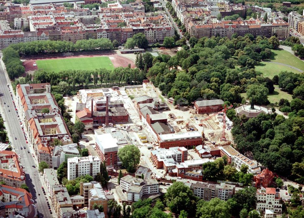 Luftaufnahme Berlin - Kreuzberg - Blick auf das Viktoria Quartier in Berlin-Kreuberg