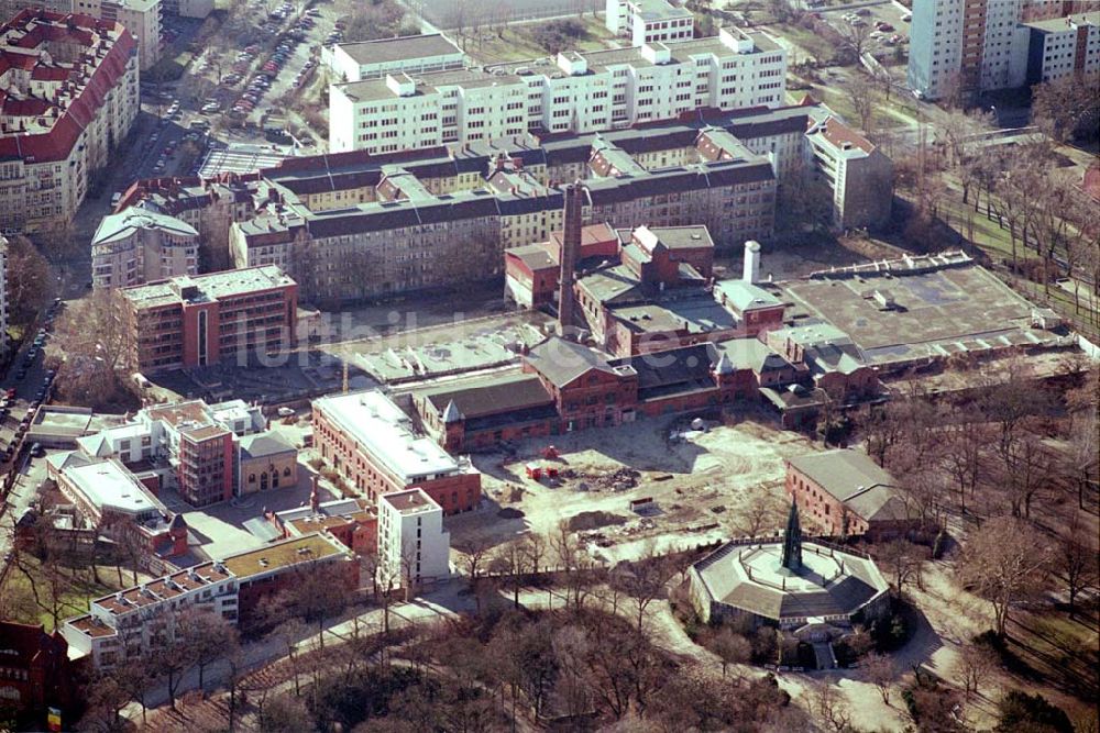 Luftaufnahme Berlin-Kreuzberg - Blick auf das Viktoria Quartier in Berlin-Kreuberg