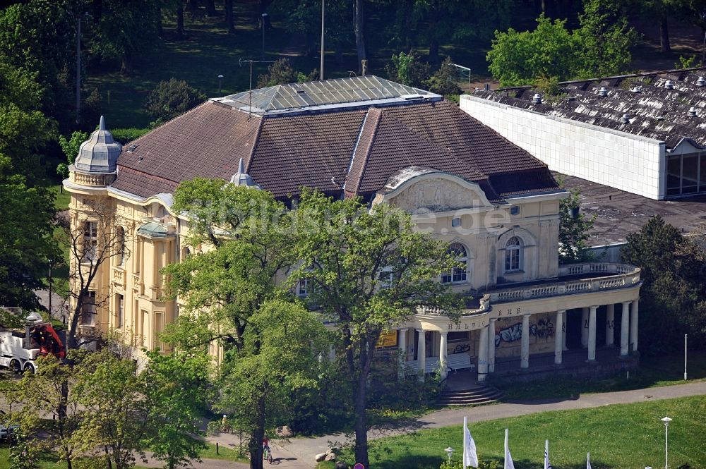 Luftbild Kühlungsborn - Blick auf die Villa Baltic an der Ostseeallee in Kühlungsborn in Mecklenburg-Vorpommern