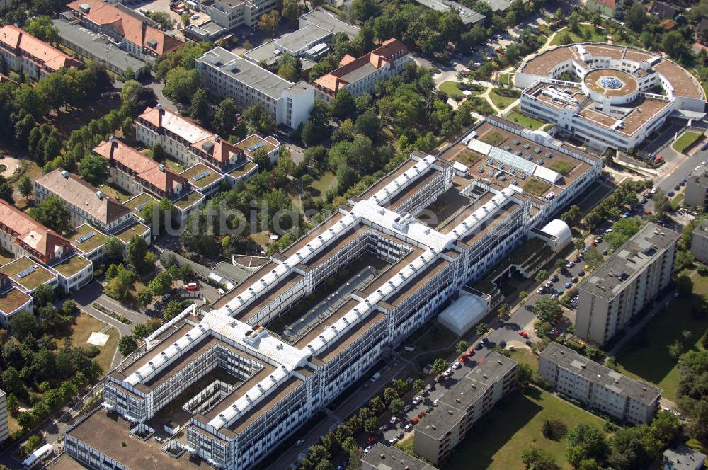 Berlin von oben - Blick auf das Vivantes Klinikum in Berlin-Neukölln