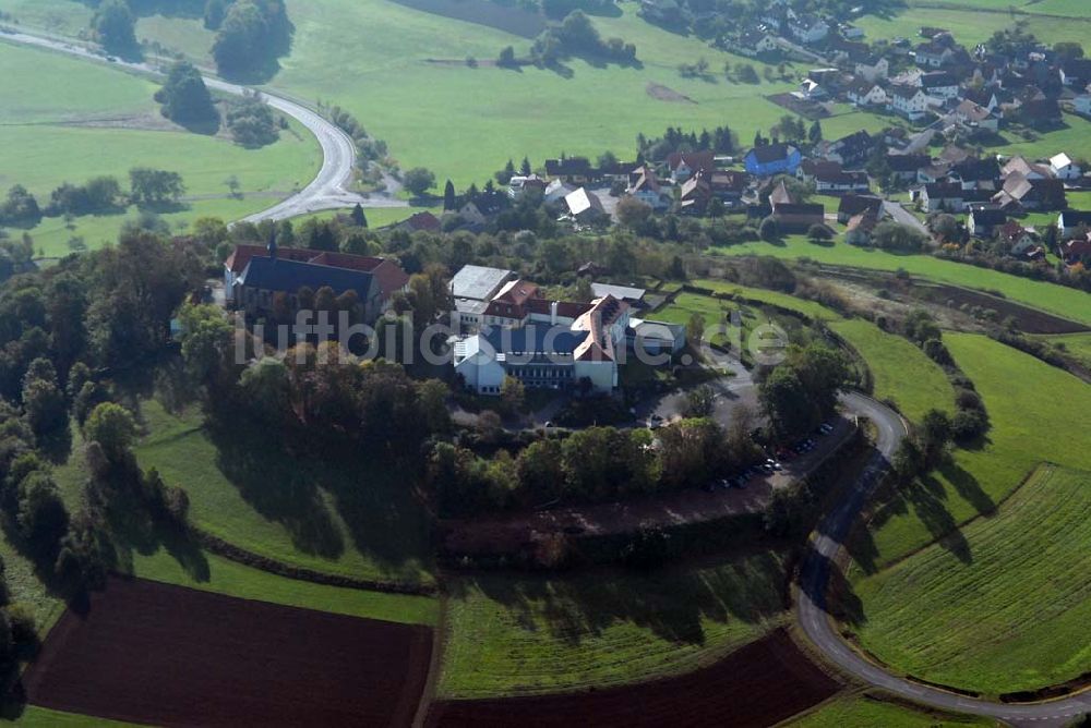 Bad Bruckenau Aus Der Vogelperspektive Blick Auf Den Volkersberg