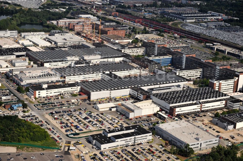 Luftbild Wolfsburg - Blick auf das Volkswagen Werksgelände in Wolfsburg