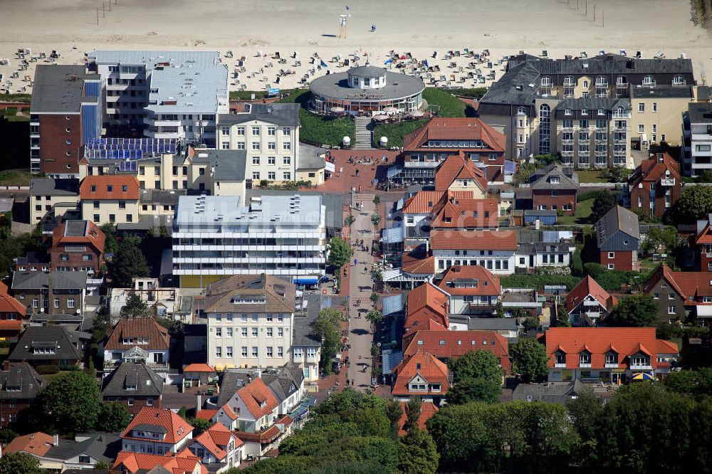 Wangerooge von oben - Blick auf Wangerooge in Niedersachsen