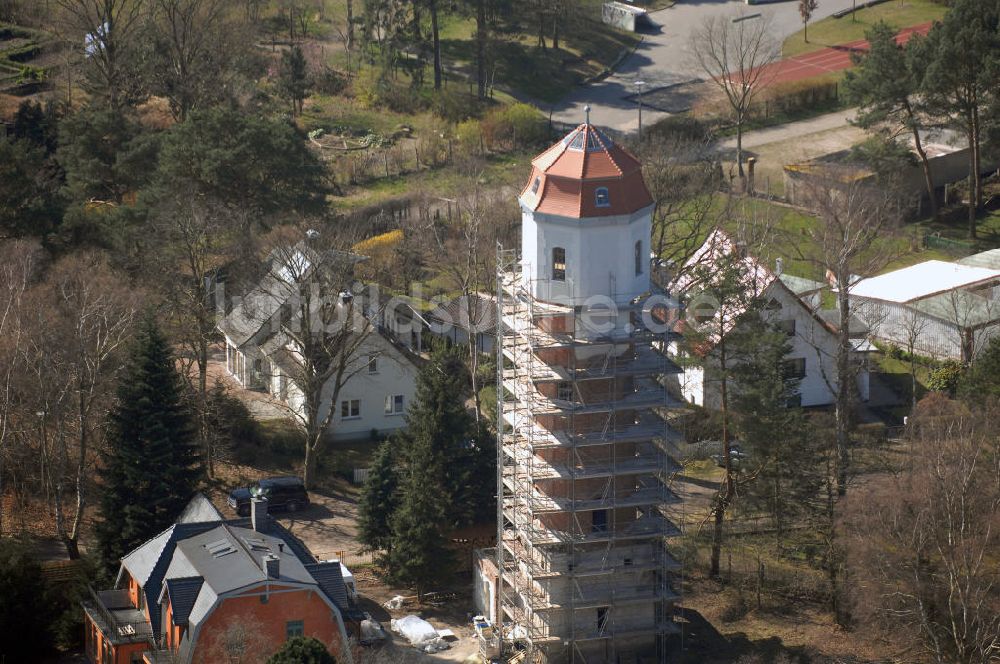 Luftbild Graal-Müritz - Blick auf den Wasserturm in Graal-Müritz