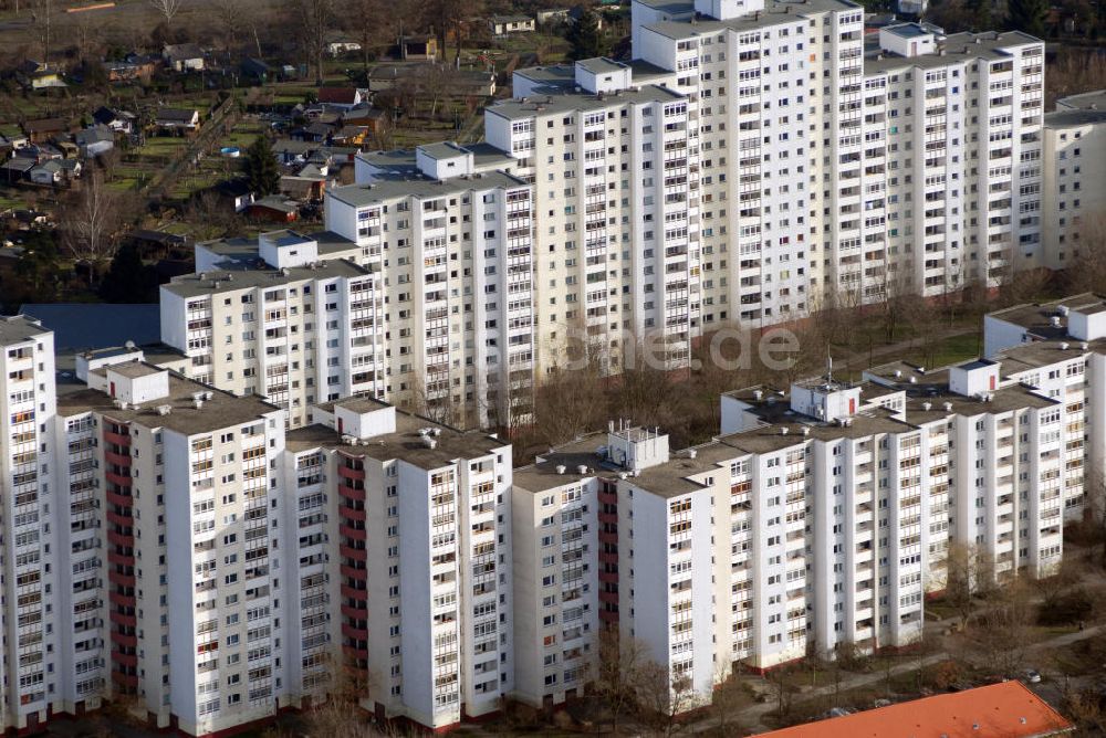 Berlin von oben - Blick auf die Weisse Siedlung in Neukölln