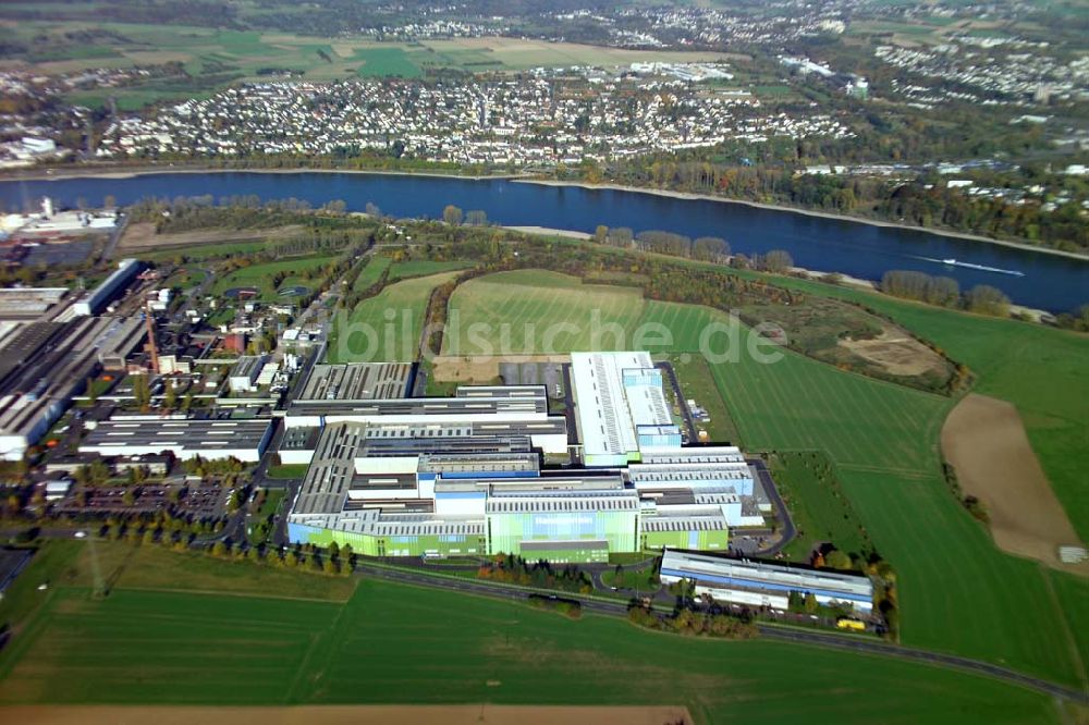 Luftbild Andernach (Rheinland-Pfalz) - Blick auf ein Werk der Rasselstein GmbH in Andernach