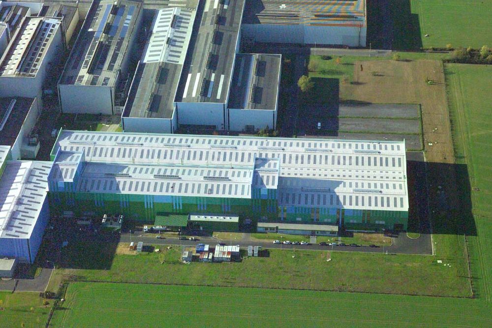 Luftbild Andernach (Rheinland-Pfalz) - Blick auf ein Werk der Rasselstein GmbH in Andernach