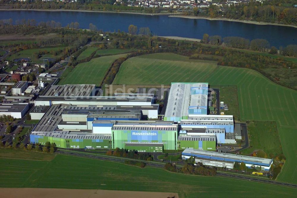 Luftbild Andernach (Rheinland-Pfalz) - Blick auf ein Werk der Rasselstein GmbH in Andernach