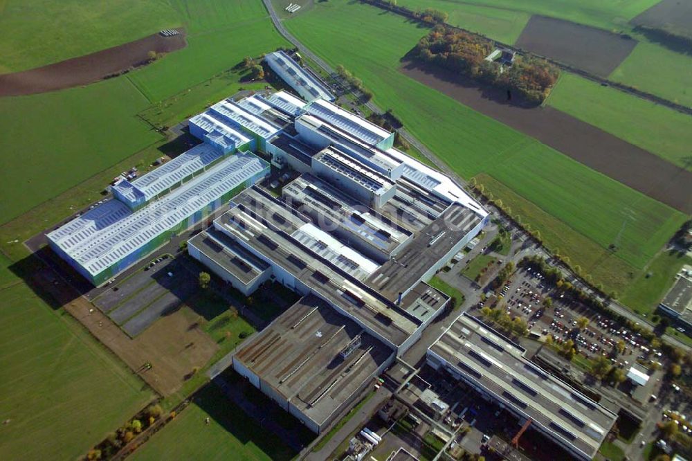 Luftaufnahme Andernach (Rheinland-Pfalz) - Blick auf ein Werk der Rasselstein GmbH in Andernach