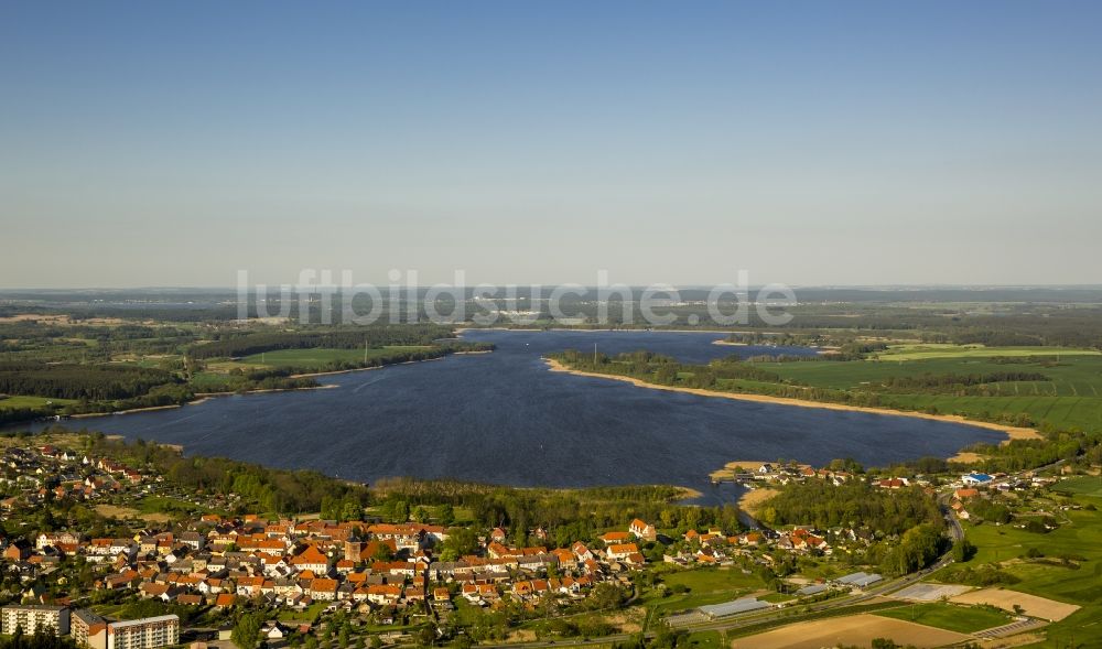 Wesenberg von oben - Blick auf Wesenberg im Bundesland Mecklenburg-Vorpommern