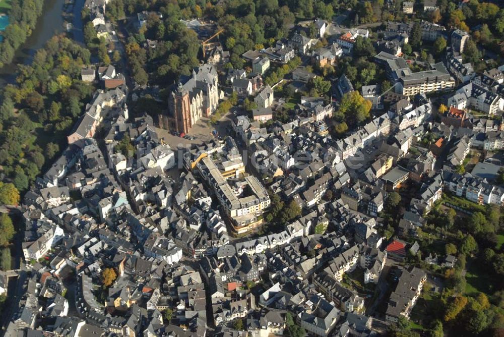 Wetzlar aus der Vogelperspektive: Blick auf Wetzlar Dom