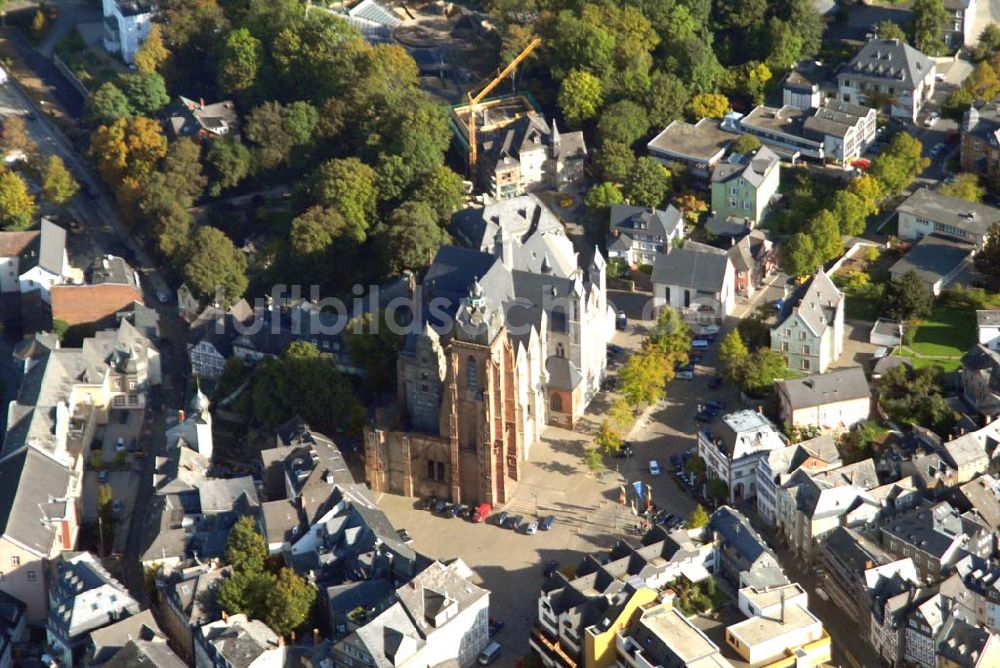 Luftbild Wetzlar - Blick auf Wetzlar Dom