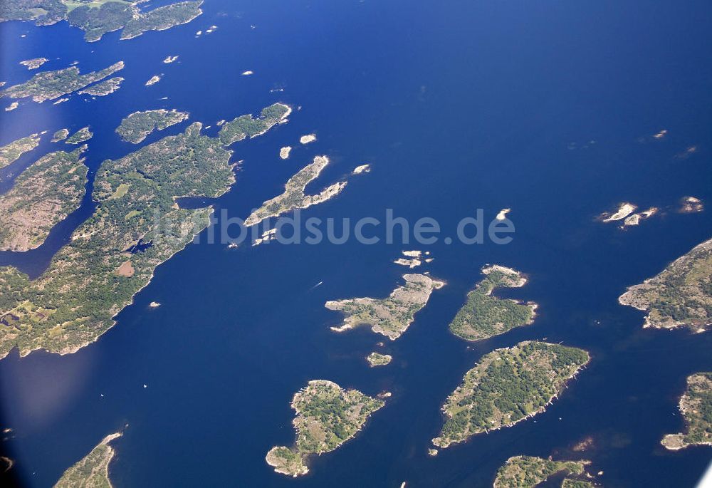 Karlshamm aus der Vogelperspektive: Blick auf den Wild- und Naturpark Eriksberg