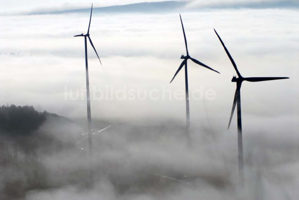 Luftbild Creußen - Blick auf den Windpark Creußen Neuhof