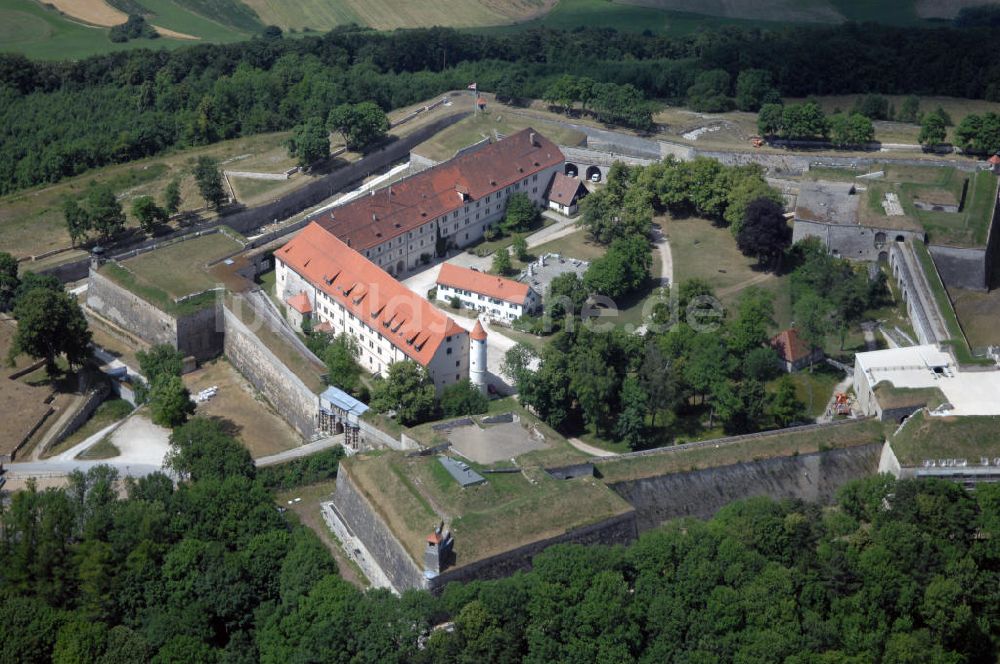 Luftbild Weißenburg - Blick auf die Wülzburg als Ortsteil von Weißenburg