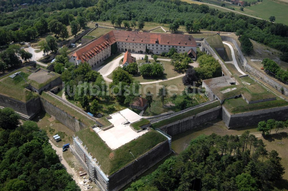 Luftaufnahme Weißenburg - Blick auf die Wülzburg als Ortsteil von Weißenburg