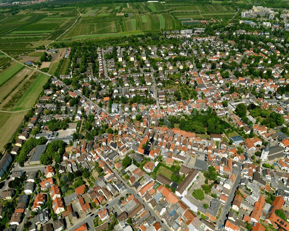 Luftbild Mainz - Blick auf das Wohngebiet Finthen in Mainz im Bundesland Rheinland-Pfalz