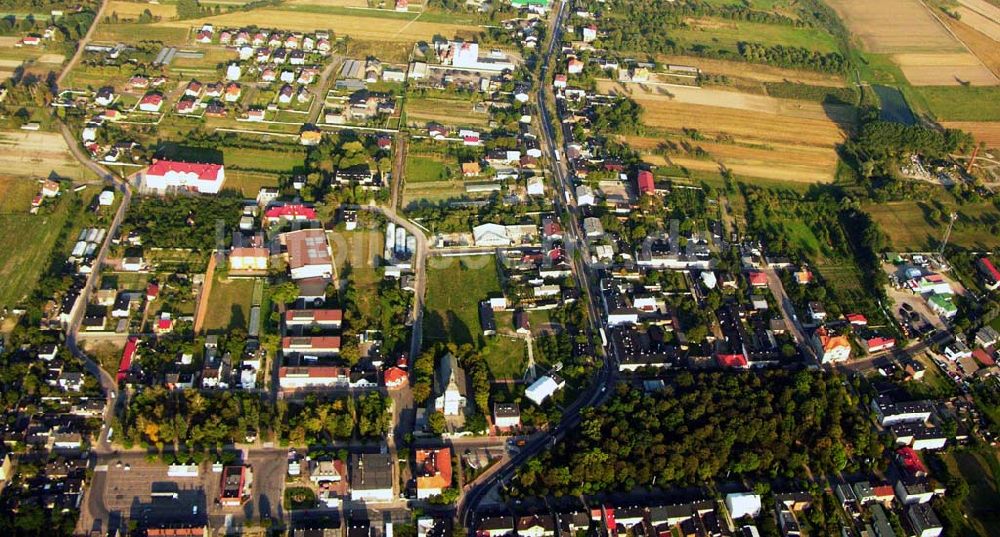 Luftaufnahme Lodz - Blick auf ein Wohngebiet im Süden von Lodz