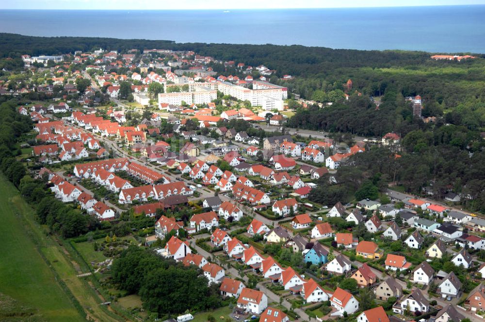 Graal-Müritz aus der Vogelperspektive: Blick auf Wohngebiete der HAWO Bauträger KG in Graal-Müritz