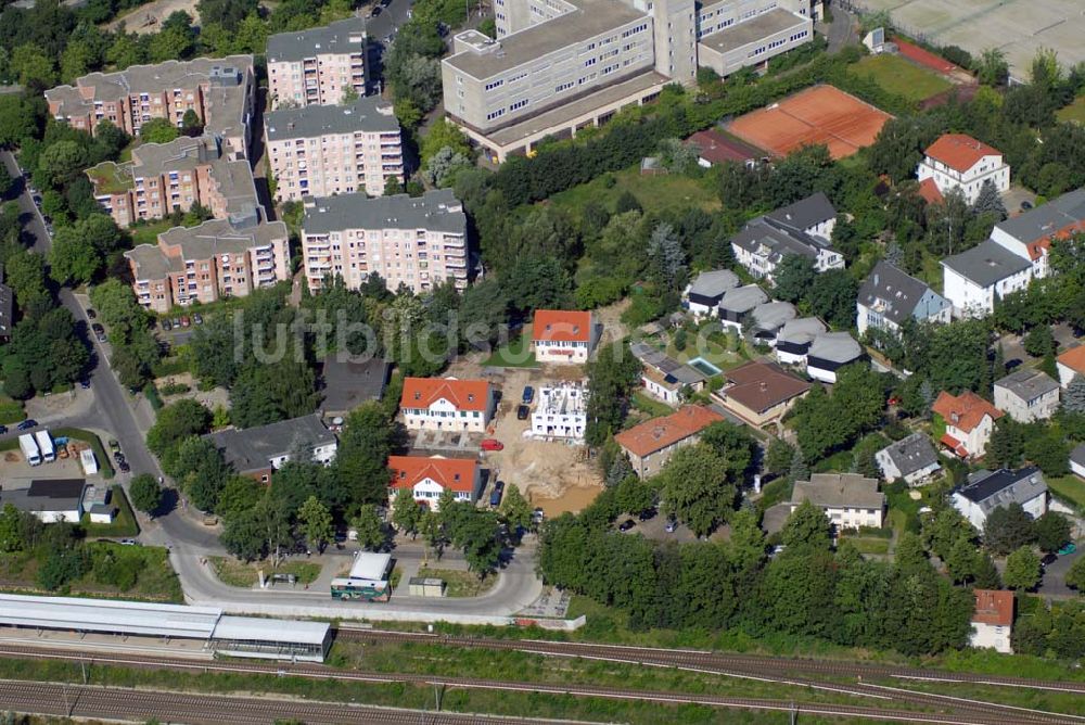 Luftaufnahme Berlin - Blick auf das Wohnneubaubaufeld der PREMIER Wohnbau an der Fürstenstraße in Berlin-Lichterfelde