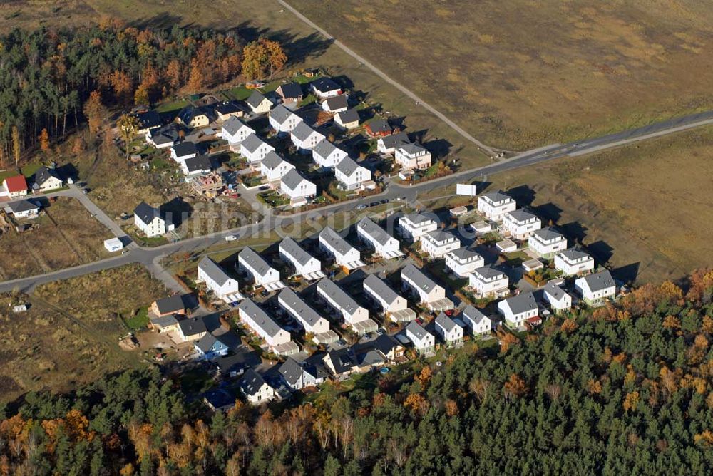 Luftaufnahme Ludwigsfelde - Blick auf den Wohnpark Ludwigsdorf in Ludwigsfelde