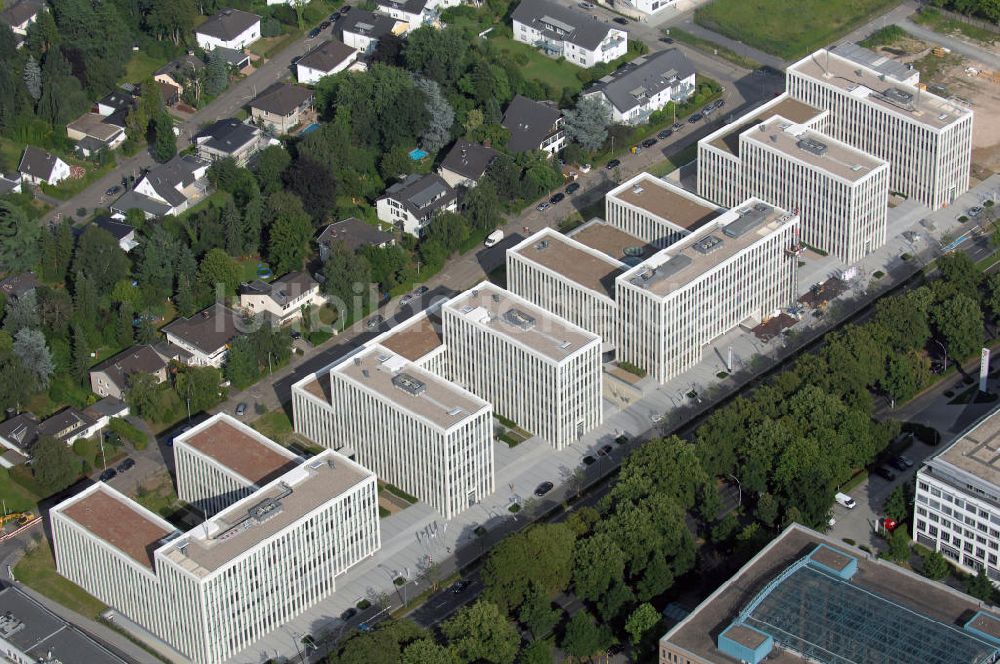 Bonn von oben - Blick auf die Zentrale der Telekom in Bonn